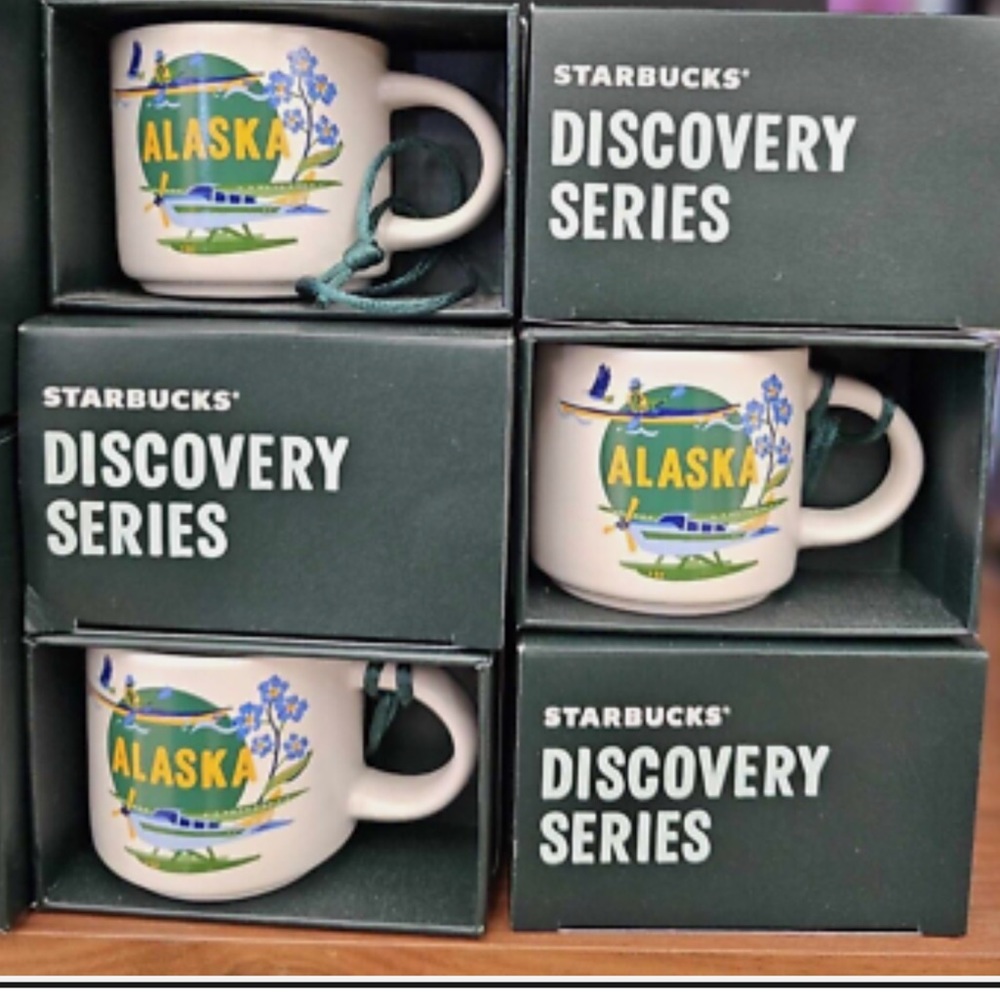 NWT Starbucks “Discovery Series” Collection Ornament 2oz.